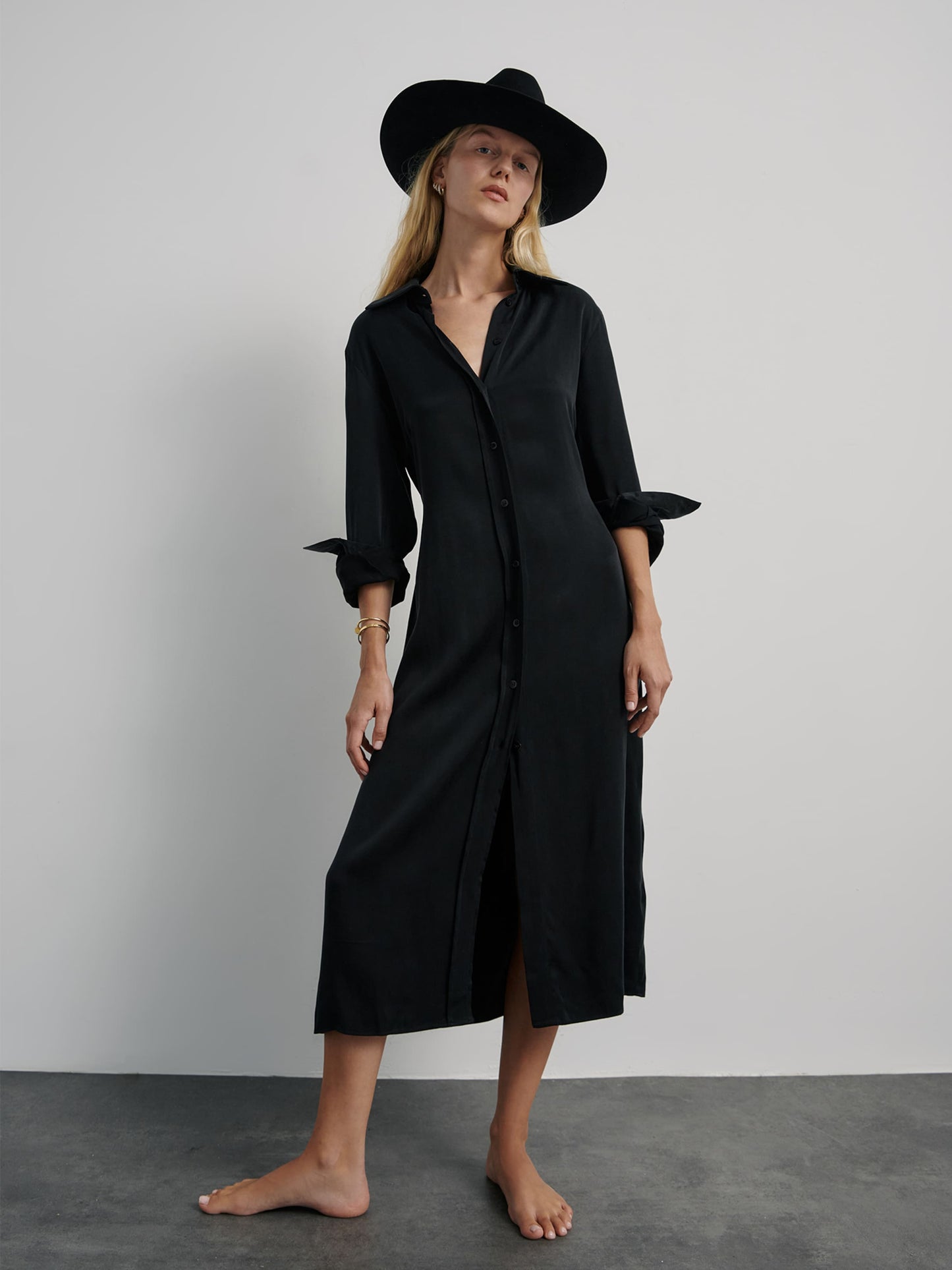  Blousejurken Blousejurk Grace Dames Zwart
