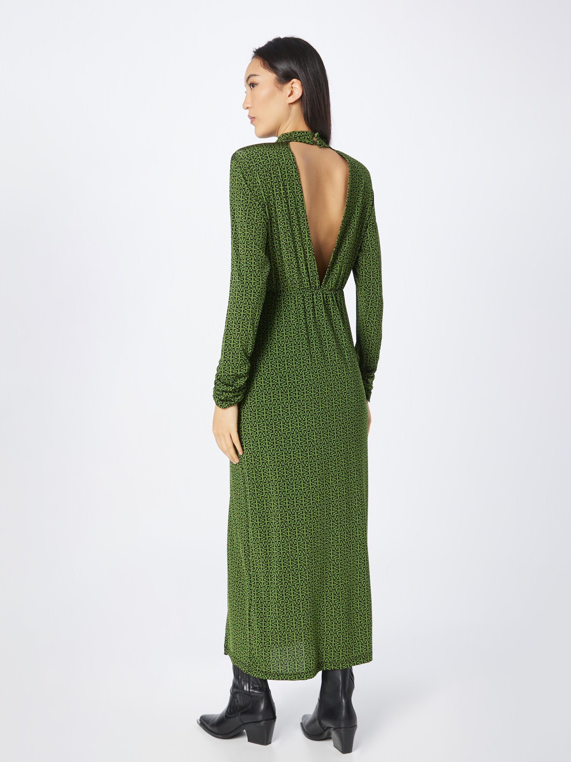 Gestuz Maxi Jurken Jurk Milia Dames Appel