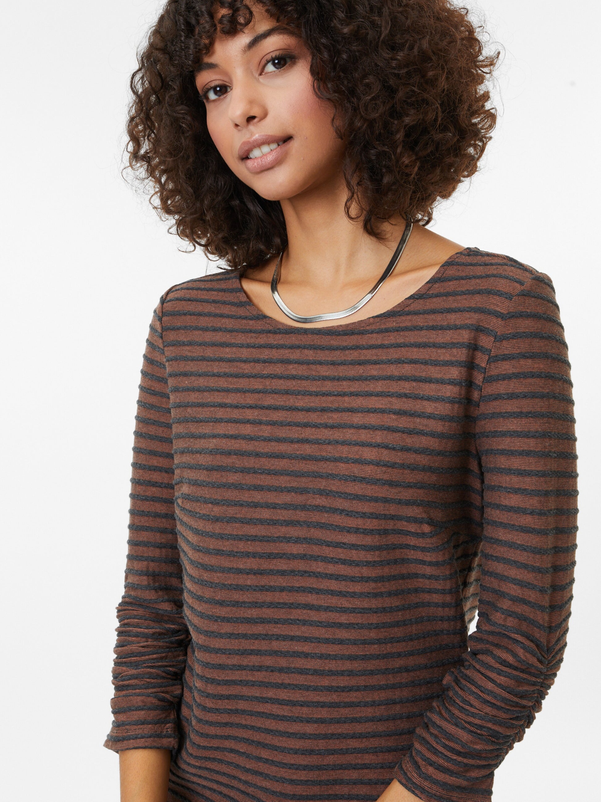 TOM TAILOR Denim Mini Jurken Jurk Dames Chocoladebruin