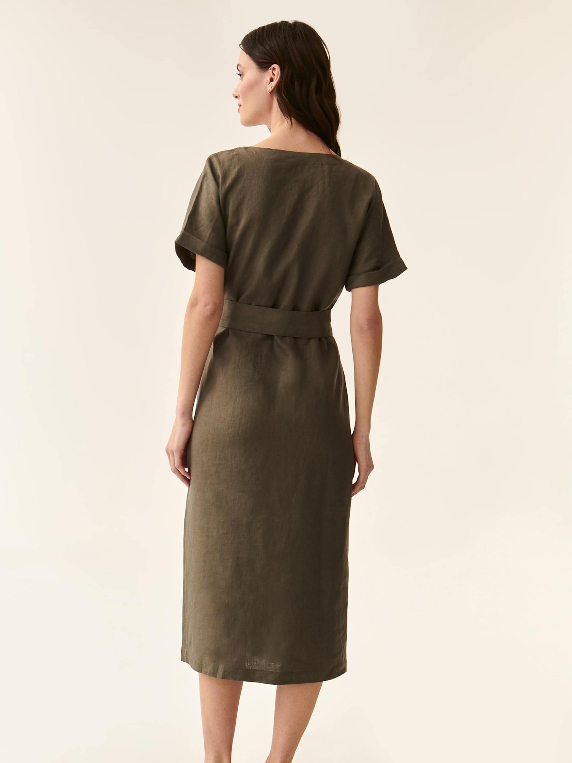  Blousejurken Blousejurk Wankarmi Dames Kaki