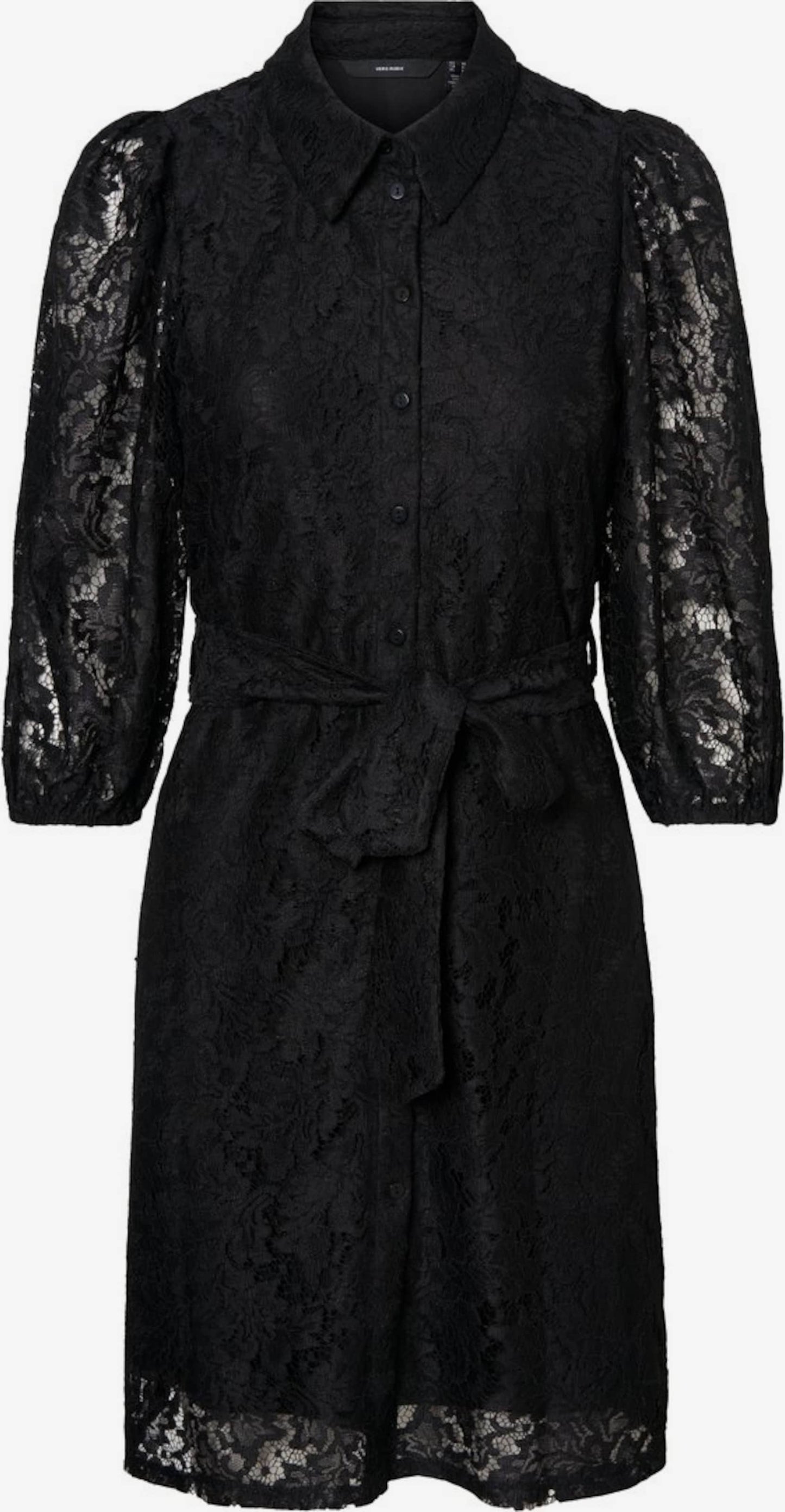 Vero Moda Blousejurken Blousejurk BONNA Dames Zwart