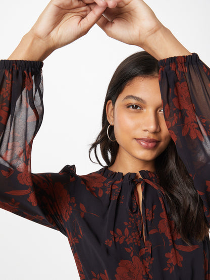 RIANI Maxi Jurken Jurk Dames Nachtblauw
