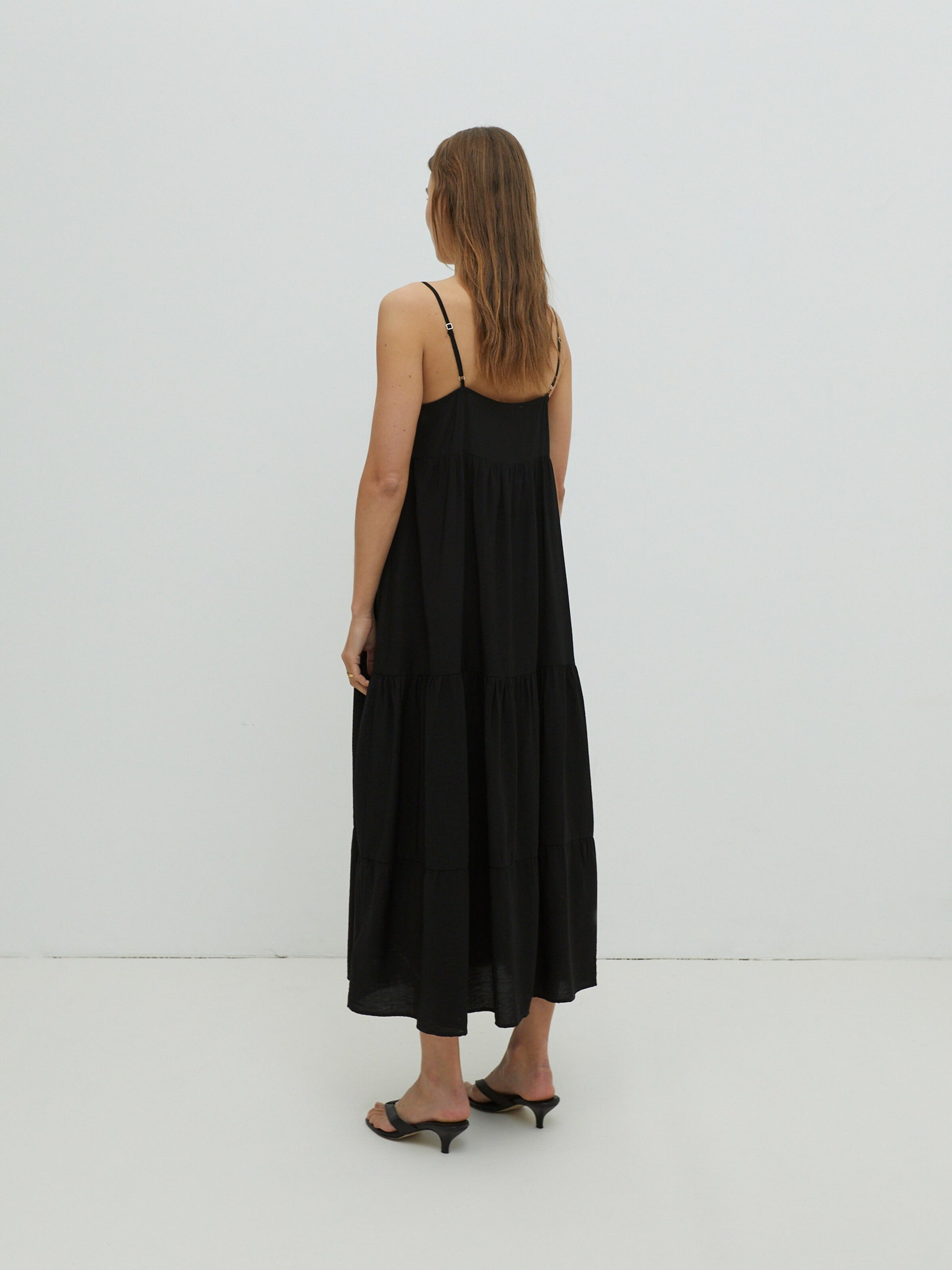 EDITED Maxi Jurken Jurk Hope Dames Zwart