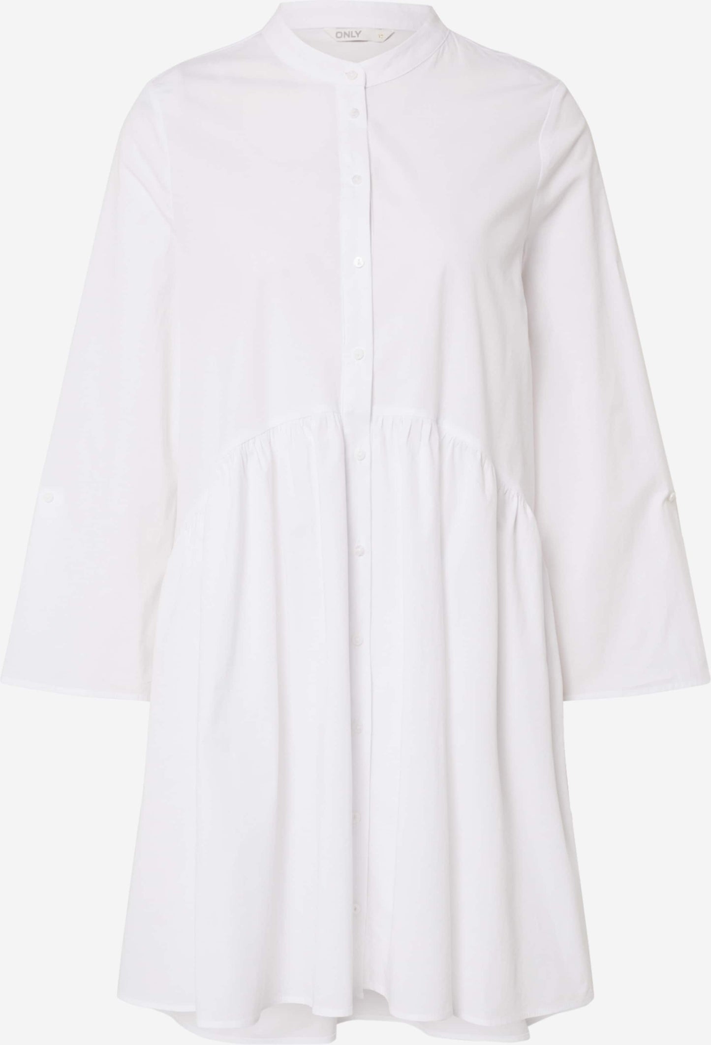ONLY Blousejurken Blousejurk Ditte Dames Wit
