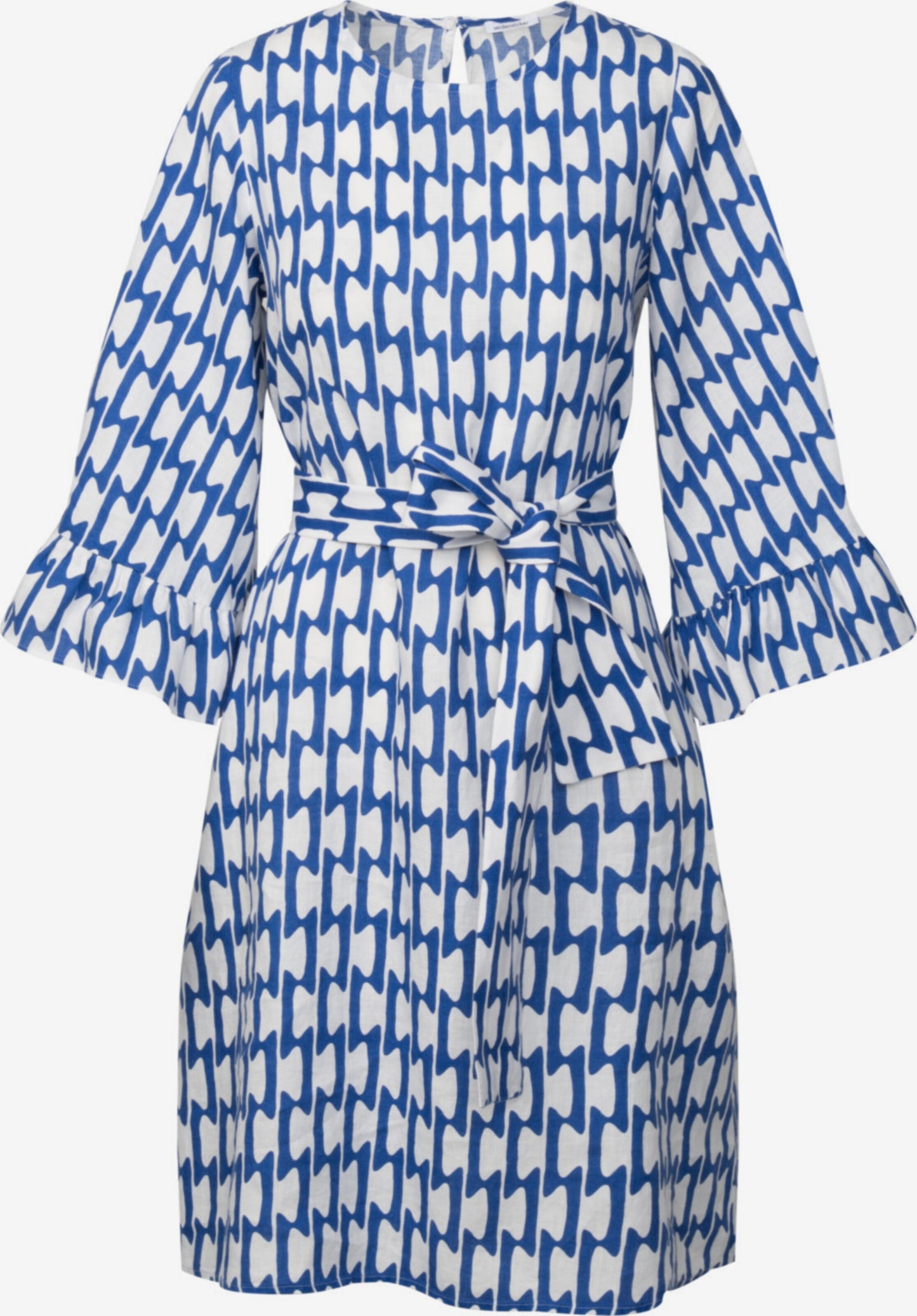 Seidensticker Midi Jurken Jurk Schwarze Rose Dames Blauw