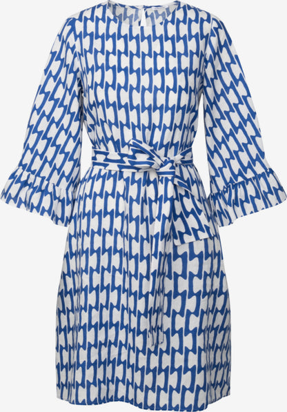 Seidensticker Midi Jurken Jurk Schwarze Rose Dames Blauw