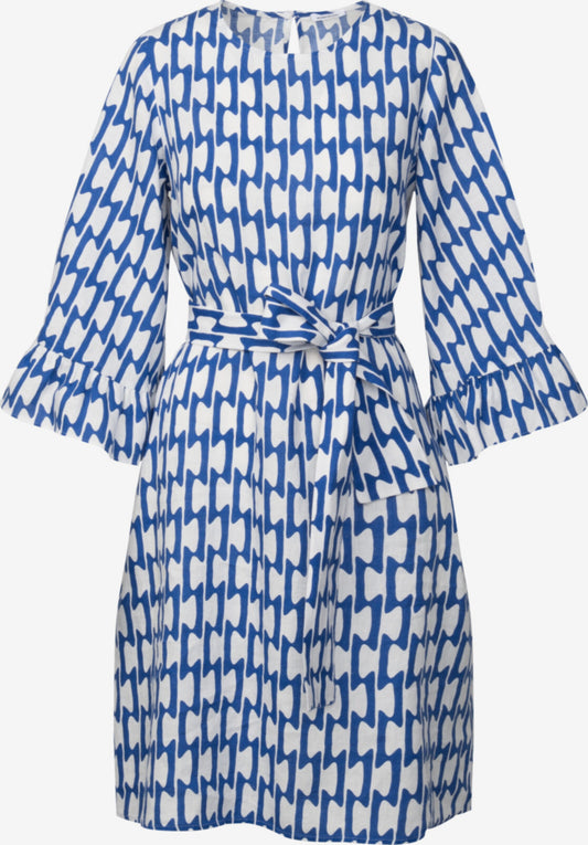 Seidensticker Midi Jurken Jurk Schwarze Rose Dames Blauw