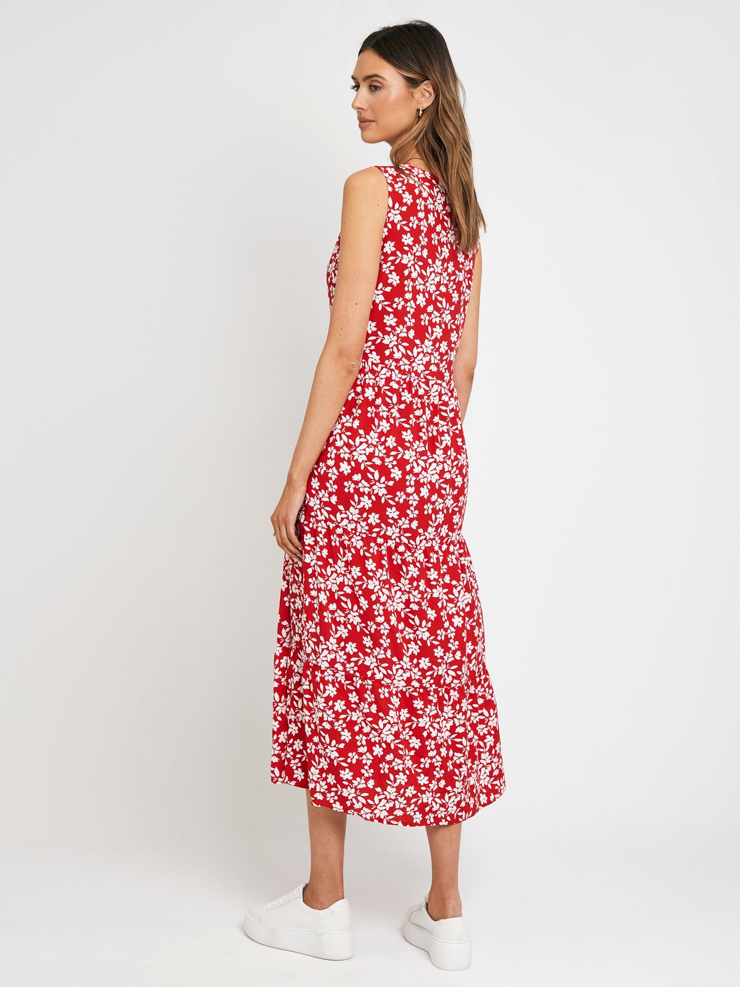 Threadbare Zomerjurken Zomerjurk Dames Rood