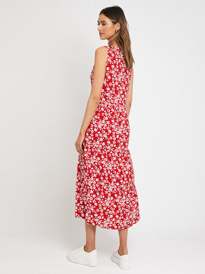 Threadbare Zomerjurken Zomerjurk Dames Rood