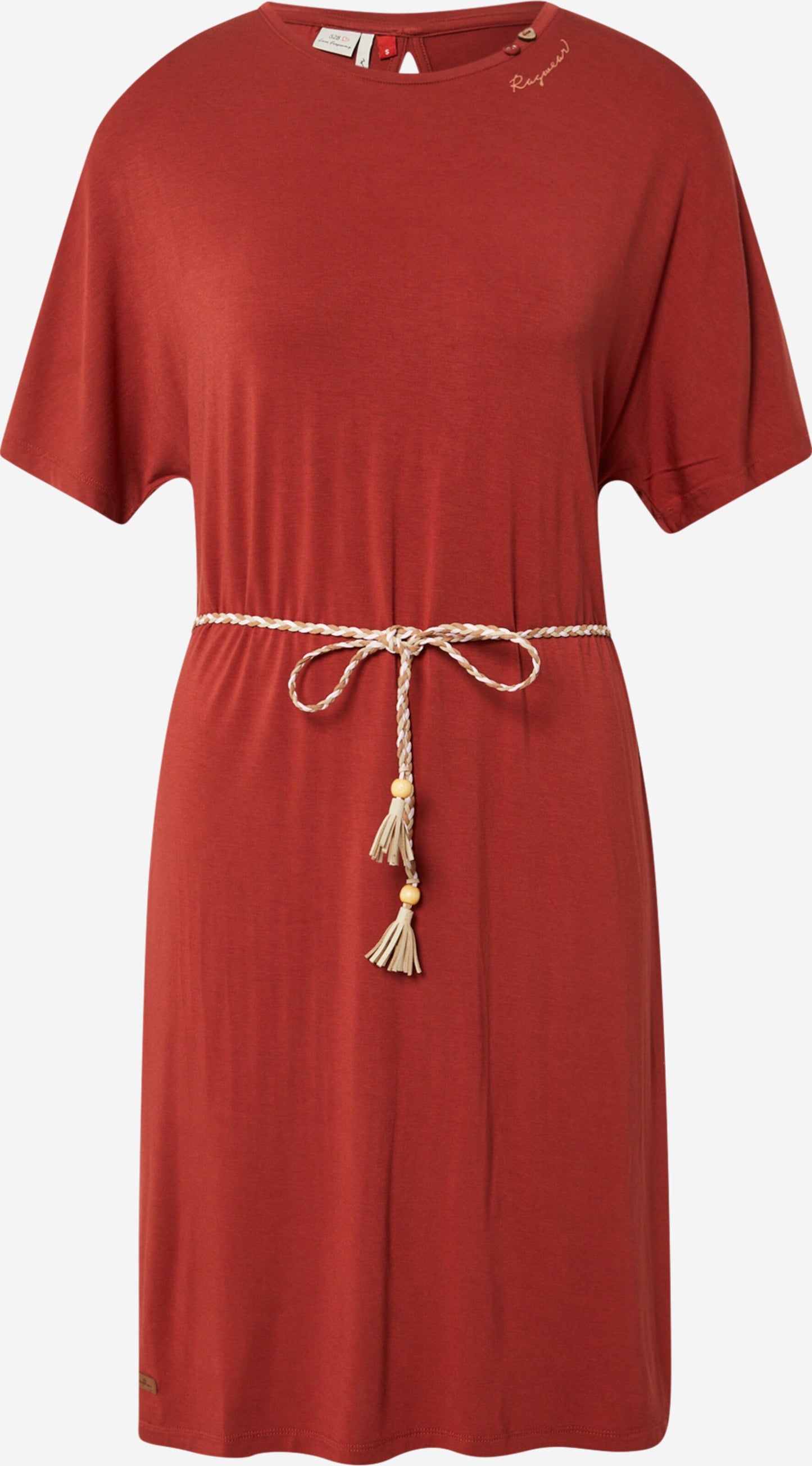 Ragwear Zomerjurken Zomerjurk KASS Dames Roestbruin