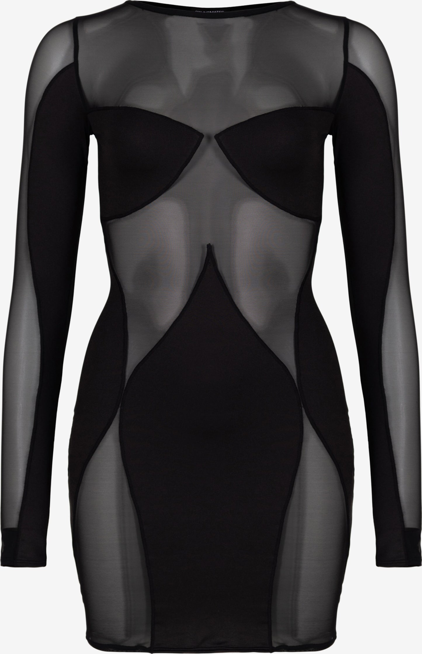 OW Collection Mini Jurken Jurk SIERRA Dames Zwart