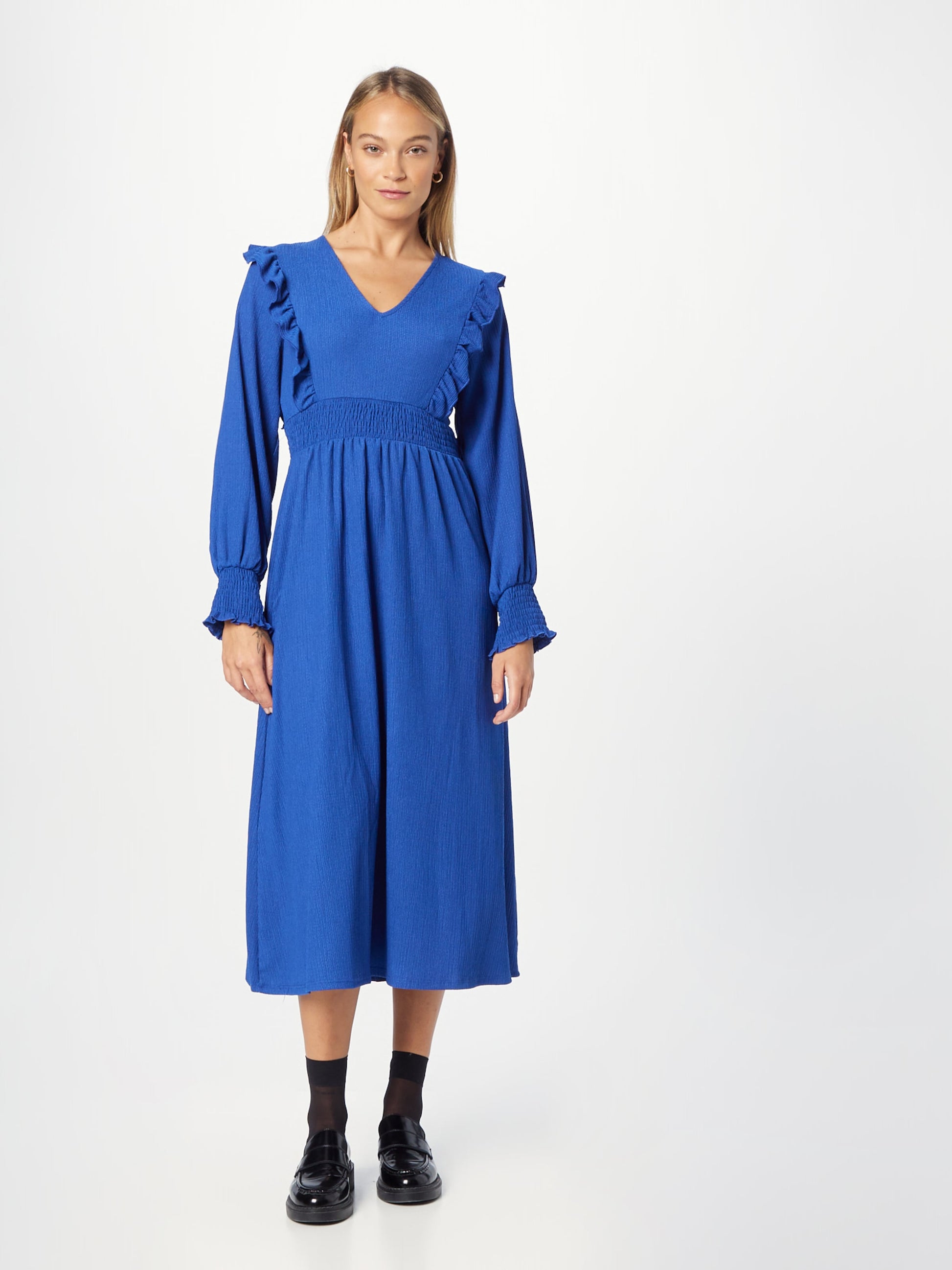 Dorothy Perkins Midi Jurken Jurk Dames Kobaltblauw