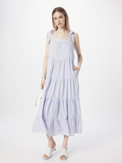  Zomerjurken Zomerjurk HELENA Dames Pastelblauw