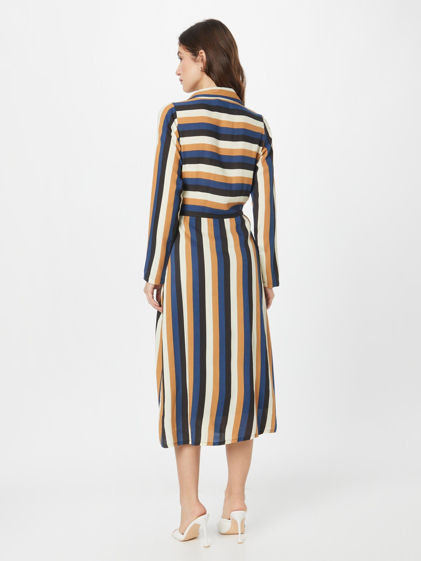 Compania Fantastica Midi Jurken Jurk Vestido Dames Ivoor