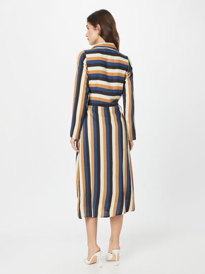 Compania Fantastica Midi Jurken Jurk Vestido Dames Ivoor