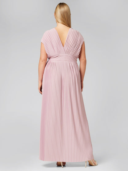  Midi Jurken Jurk Linnea Dames Poederroze