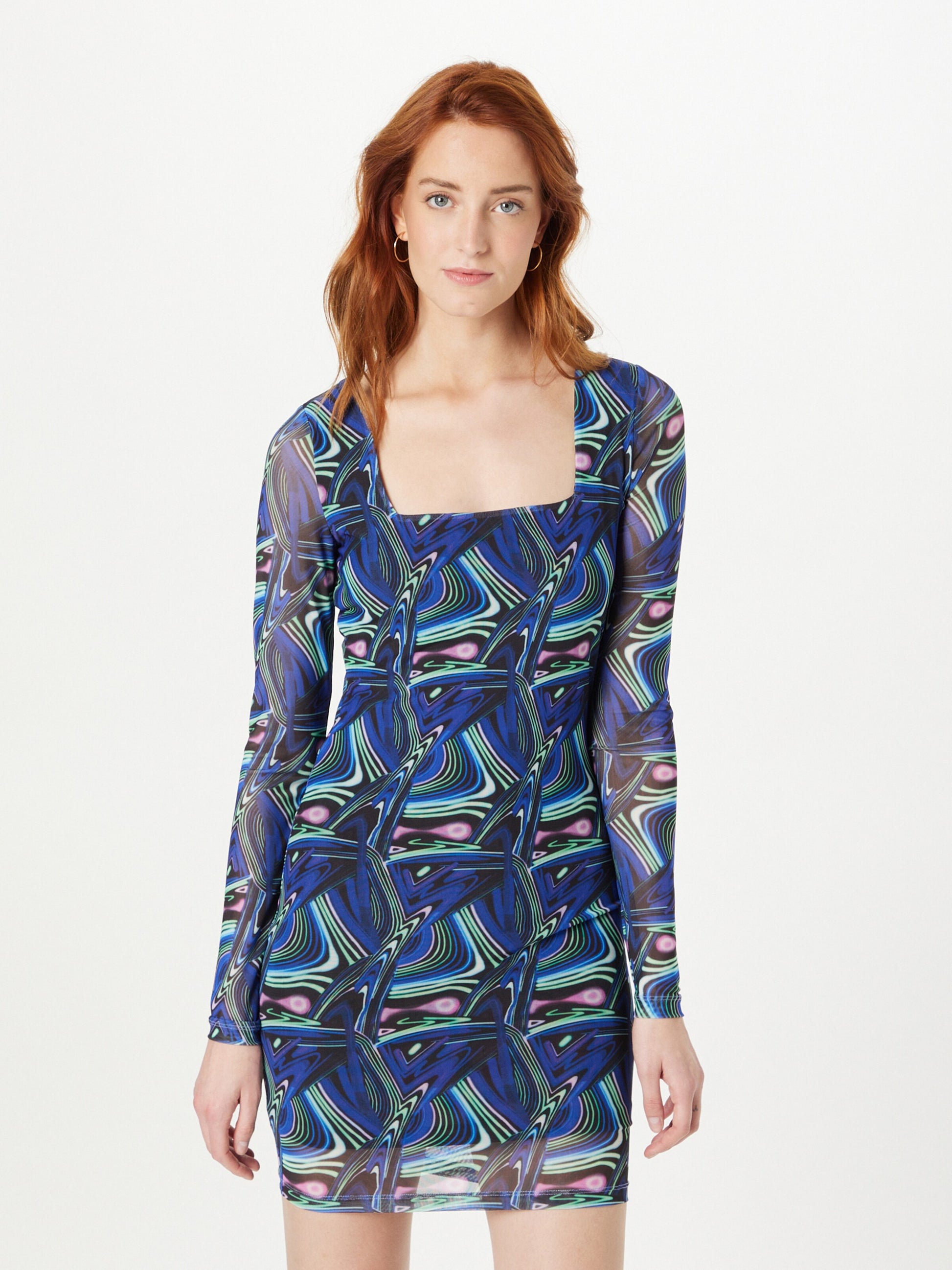Noisy May Mini Jurken Jurk LESLEY Dames Blauw / Donkerblauw
