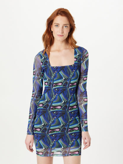 Noisy May Mini Jurken Jurk LESLEY Dames Blauw / Donkerblauw