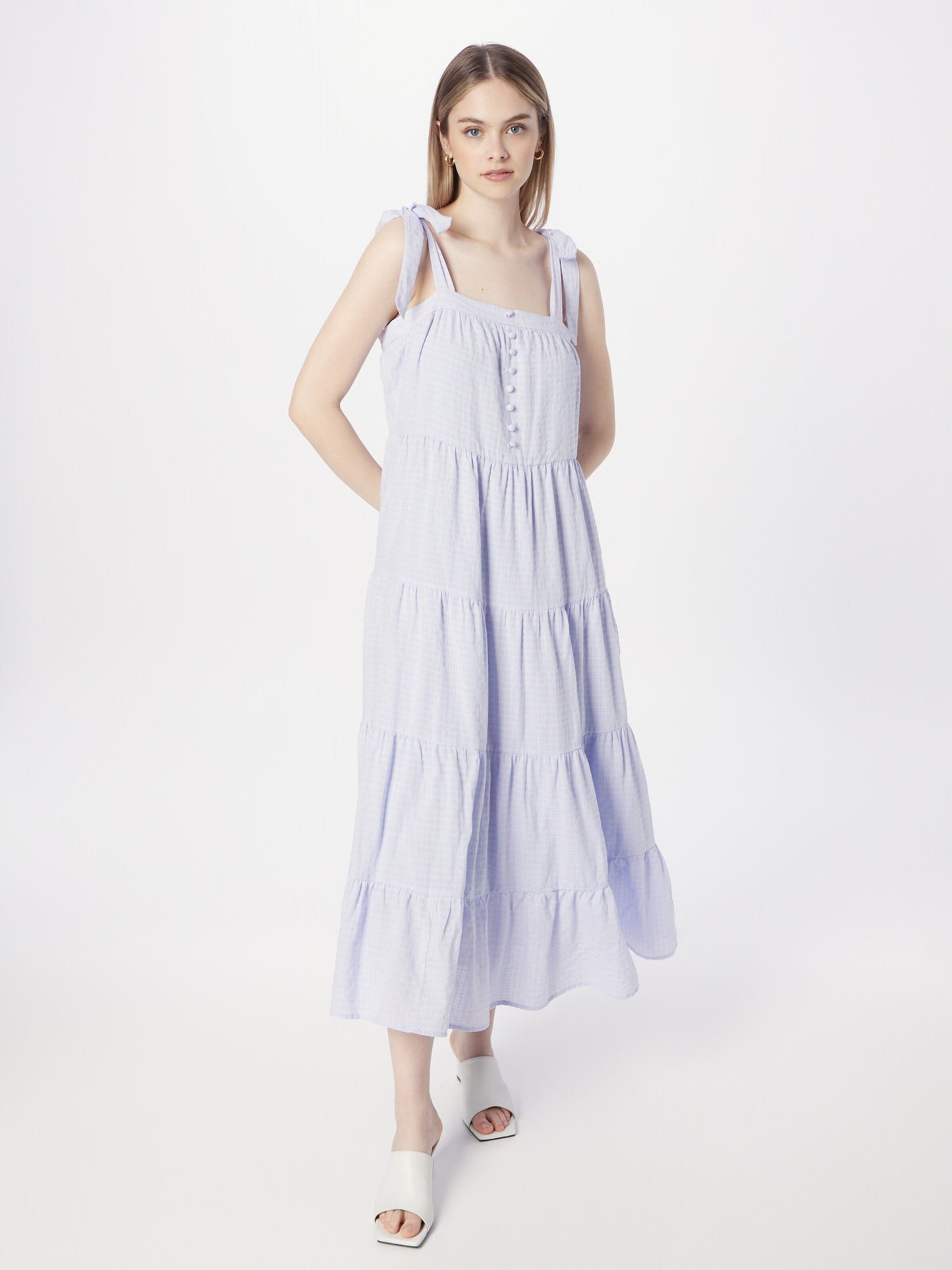  Zomerjurken Zomerjurk HELENA Dames Pastelblauw