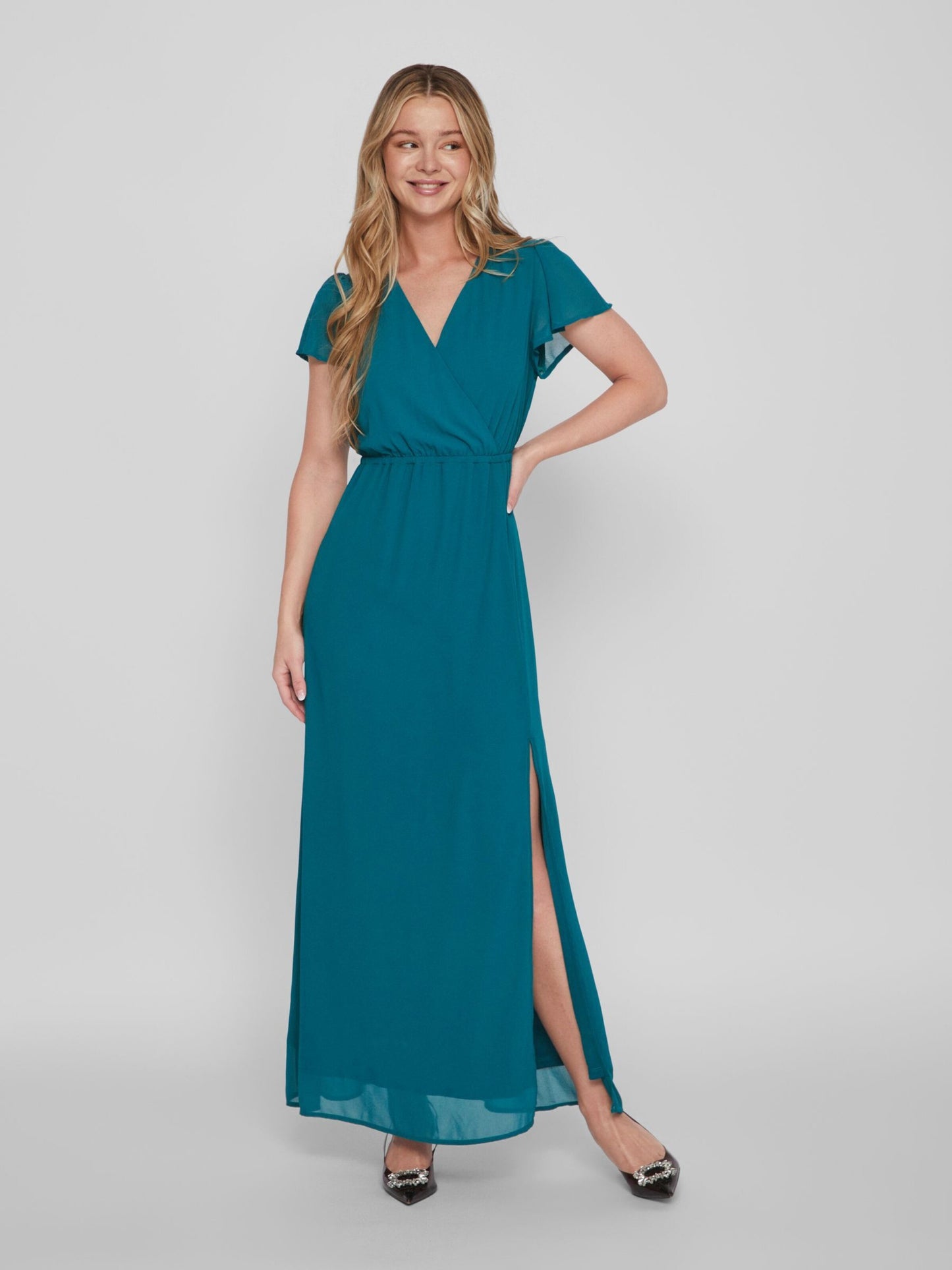 Vila Avondjurken Avondjurk Dames Blauw