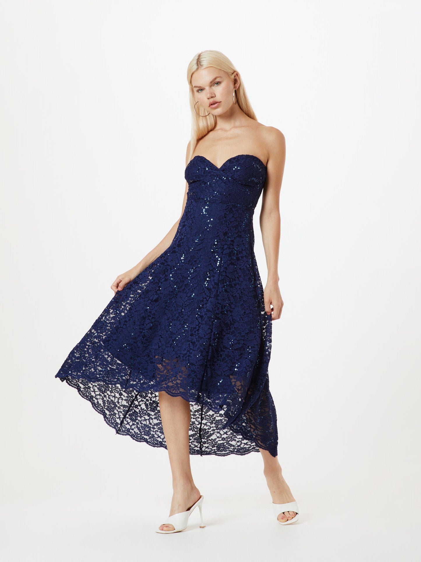  Avondjurken Avondjurk Dames Donkerblauw