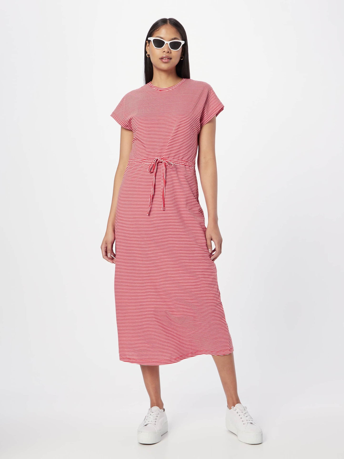 ONLY Maxi Jurken Jurk MAY Dames Knalrood