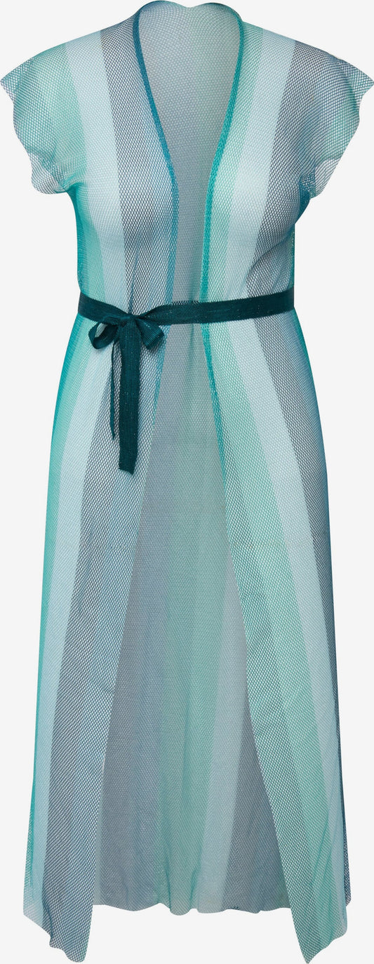Ulla Popken Strandjurkjes Strandjurk Dames Navy / Aqua