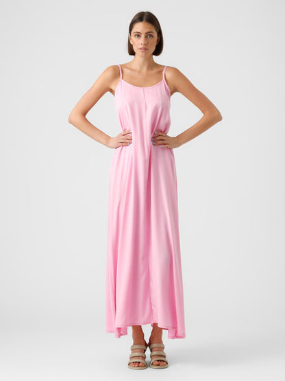 Vero Moda Maxi Jurken Jurk HARPER Dames Lichtroze