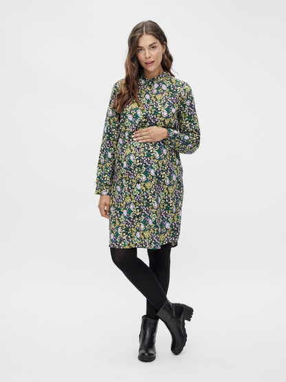Mamalicious Blousejurken Blousejurk Garcia Dames Gemengde Kleuren