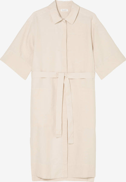 Marc O'Polo Blousejurken Blousejurk Dames Crème