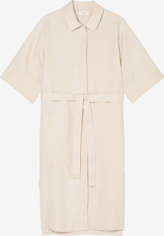 Marc O'Polo Blousejurken Blousejurk Dames Crème