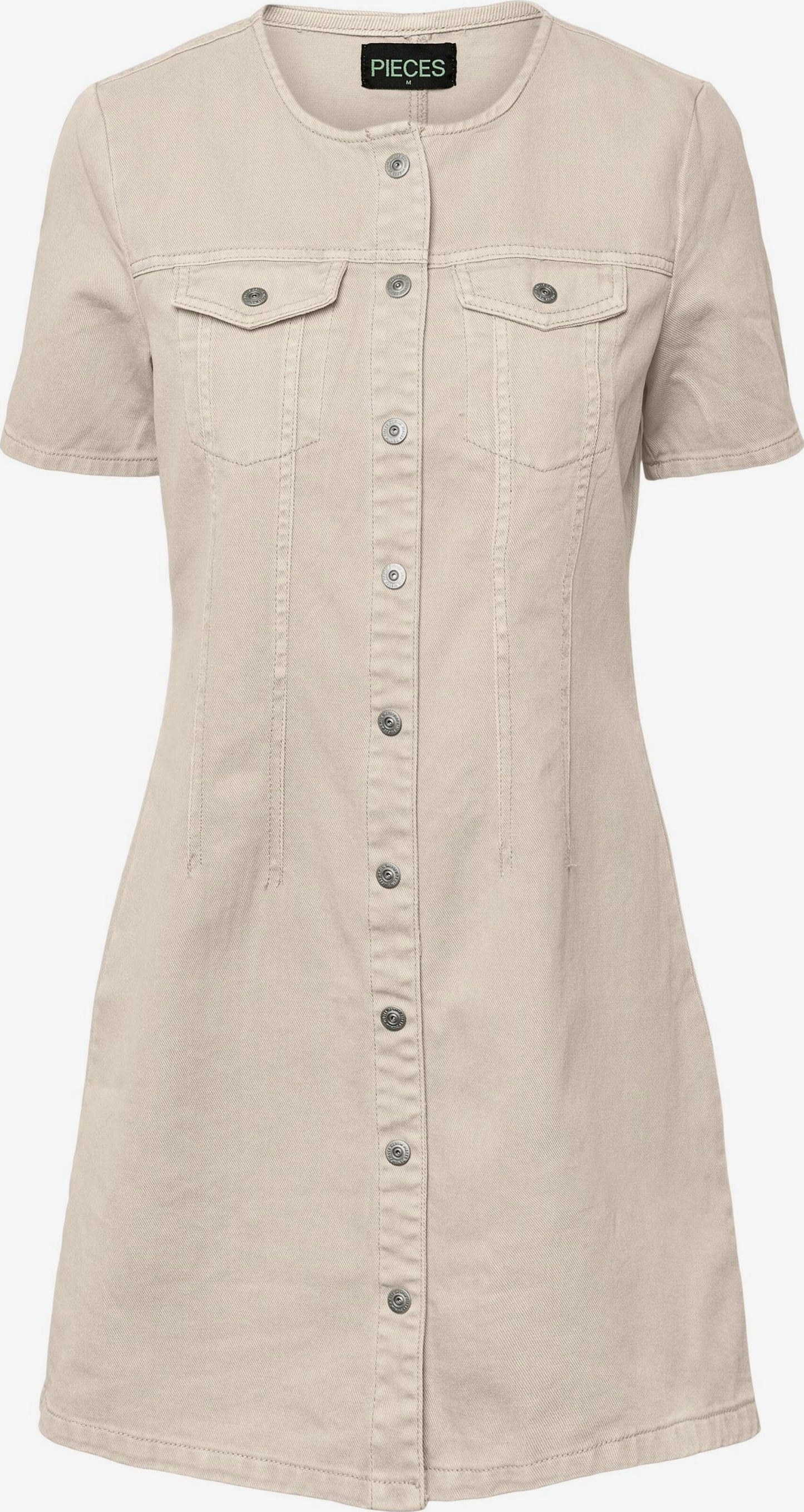 Pieces Zomerjurken Zomerjurk Tara Dames Ecru
