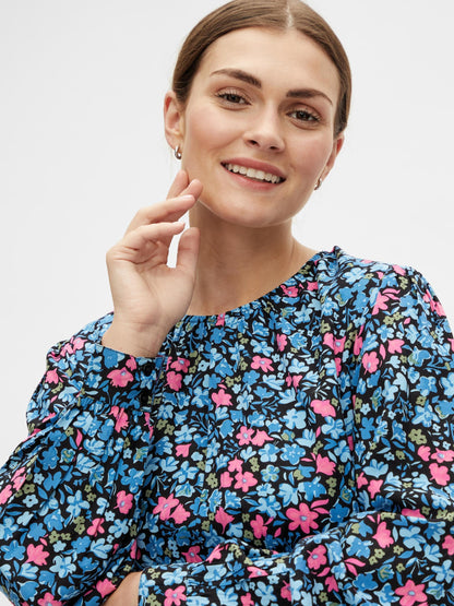 Mamalicious Maxi Jurken Jurk Geneva Dames Nachtblauw