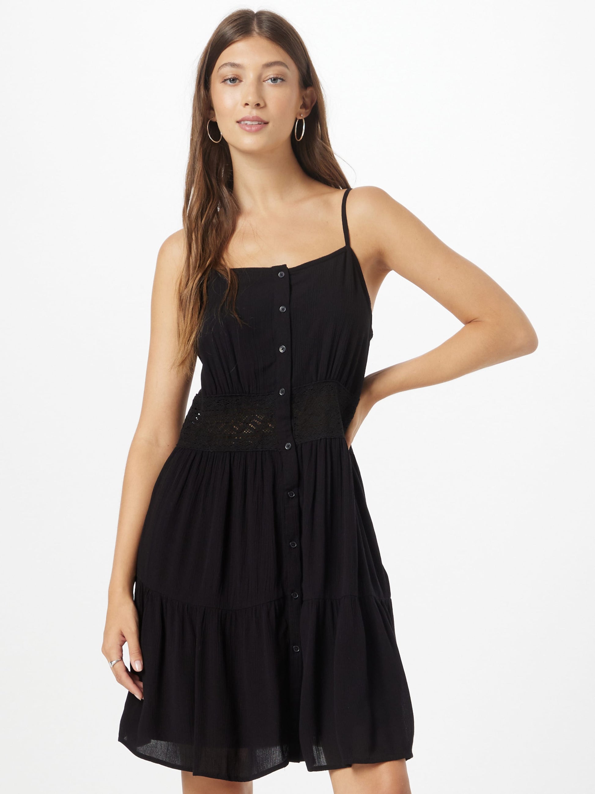 About You Zomerjurken Zomerjurk Hanni Dames Zwart