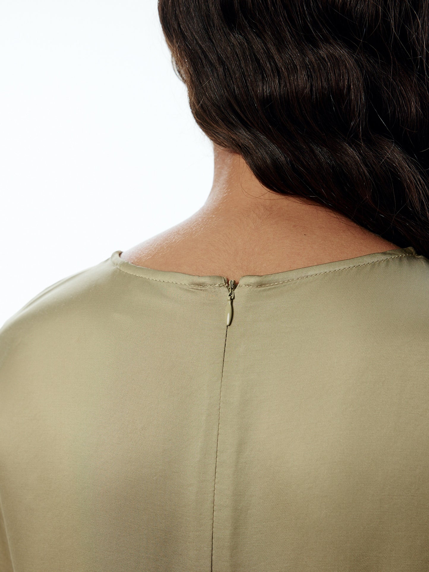 EDITED Maxi Jurken Jurk Polly Dames Beige