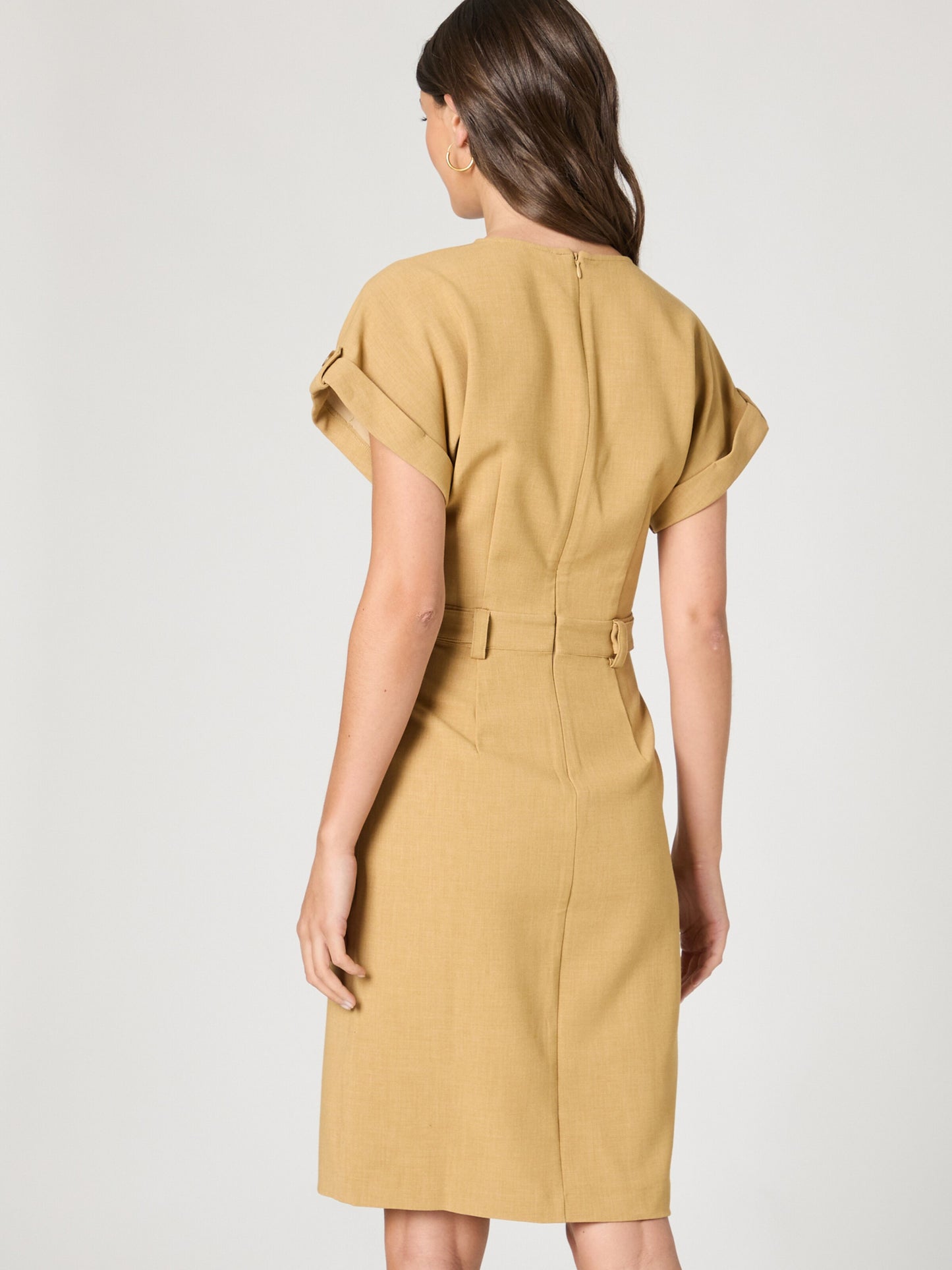  Mini Jurken Jurk Sarina Dames Beige