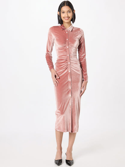  Blousejurken Blousejurk Dames Oudroze
