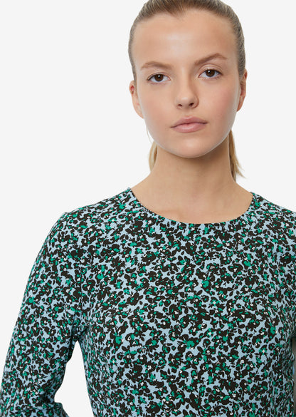 Marc O'Polo DENIM Maxi Jurken Jurk Dames Blauw / Groen