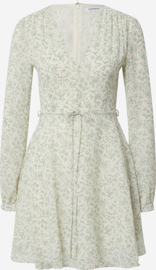 Glamorous Zomerjurken Zomerjurk Dames Kaki / Pastelgroen