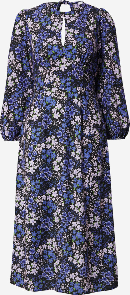 Dorothy Perkins Midi Jurken Jurk Dames Blauw / Donkerblauw