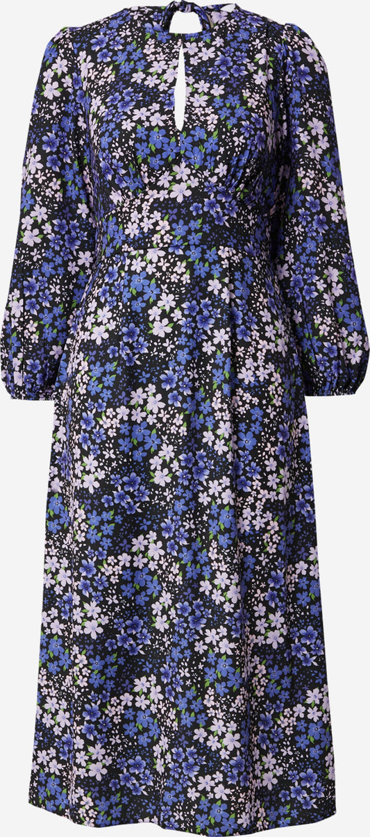 Dorothy Perkins Midi Jurken Jurk Dames Blauw / Donkerblauw