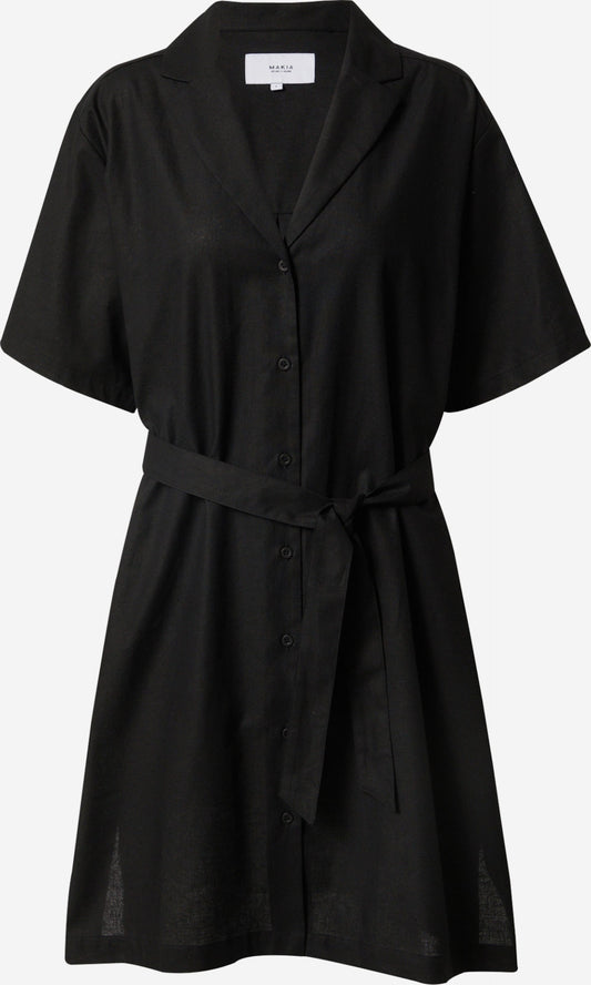 Makia Blousejurken Blousejurk Kiara Dames Zwart