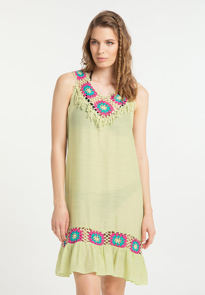  Zomerjurken Zomerjurk Dames Riet / Jade Groen