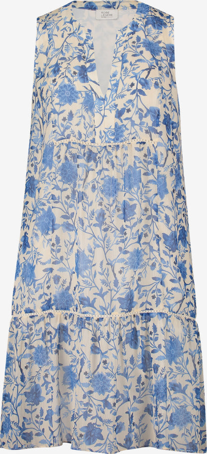 Vera Mont Zomerjurken Zomerjurk Dames Blauw / Wit
