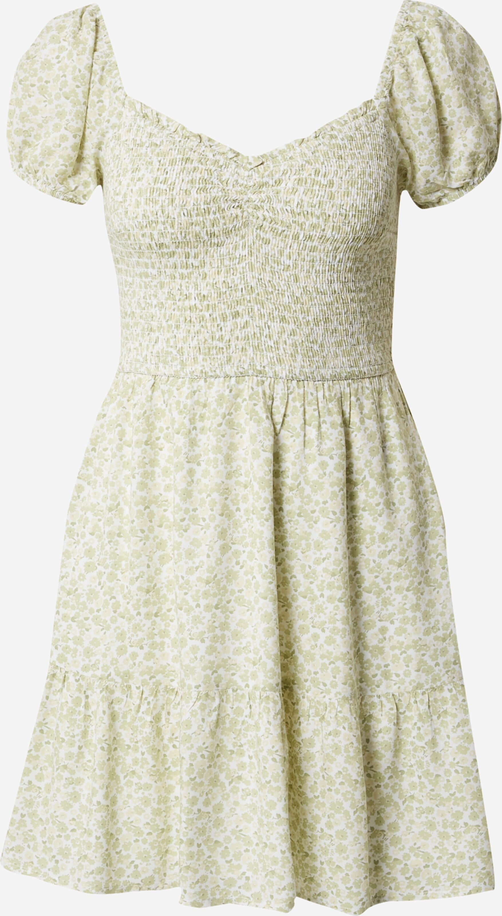 Hollister Zomerjurken Zomerjurk Dames Groen / Pastelgroen