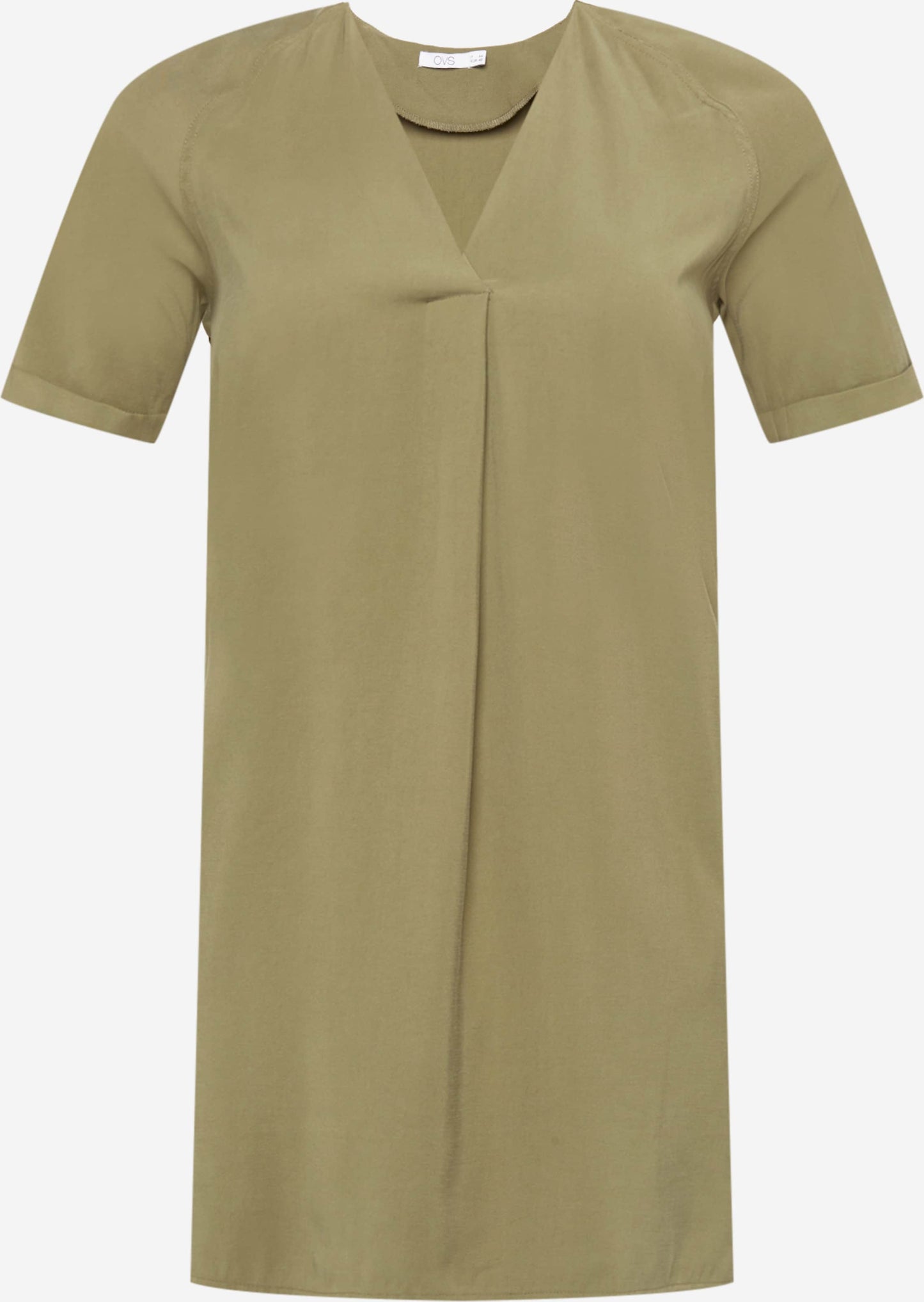 OVS Zomerjurken Zomerjurk Dames Olijfgroen