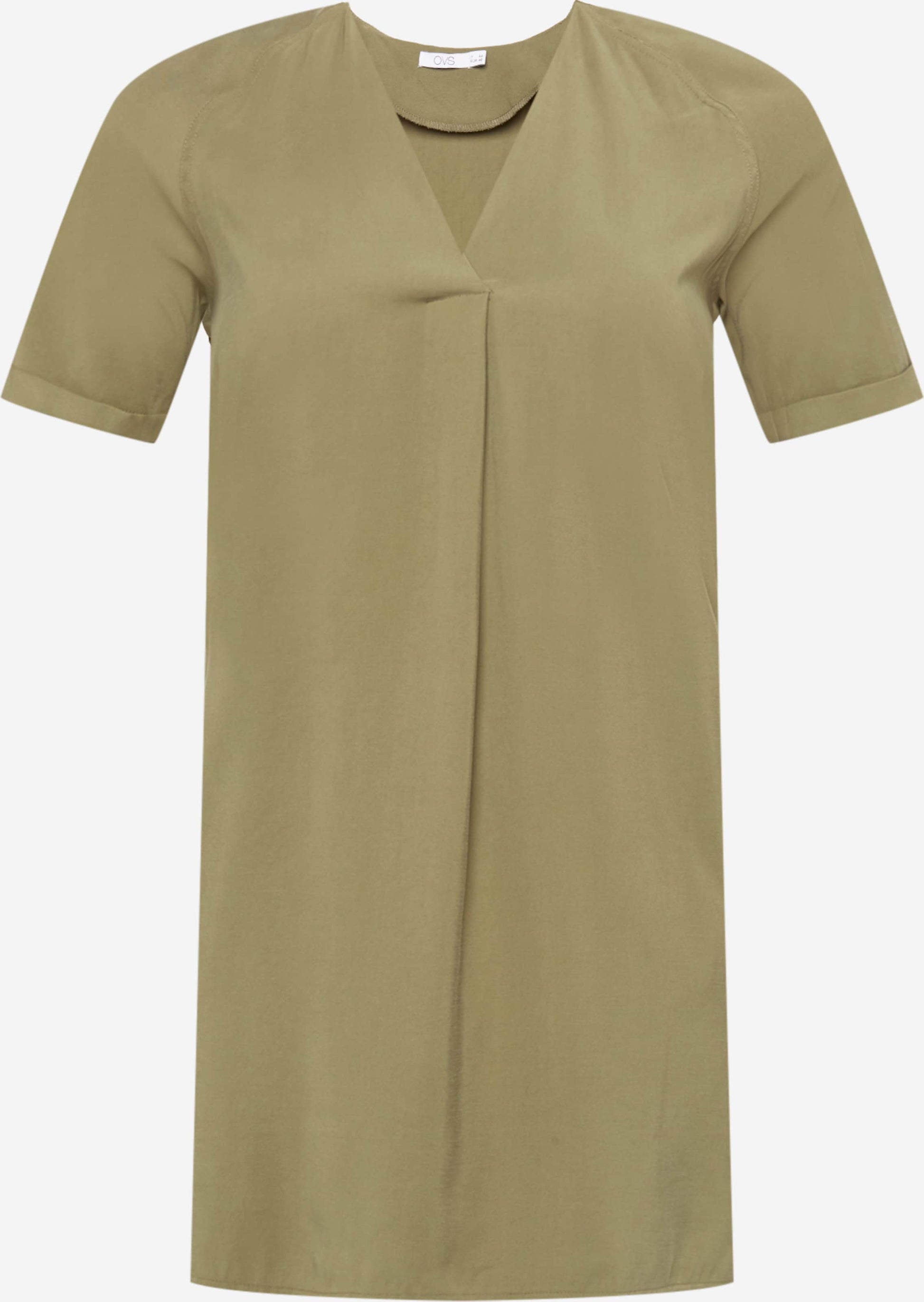 OVS Zomerjurken Zomerjurk Dames Olijfgroen