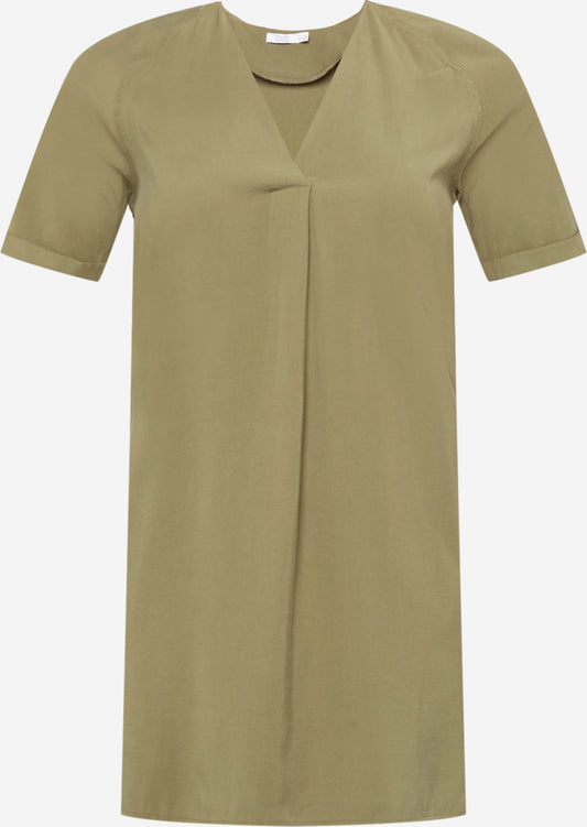 OVS Zomerjurken Zomerjurk Dames Olijfgroen