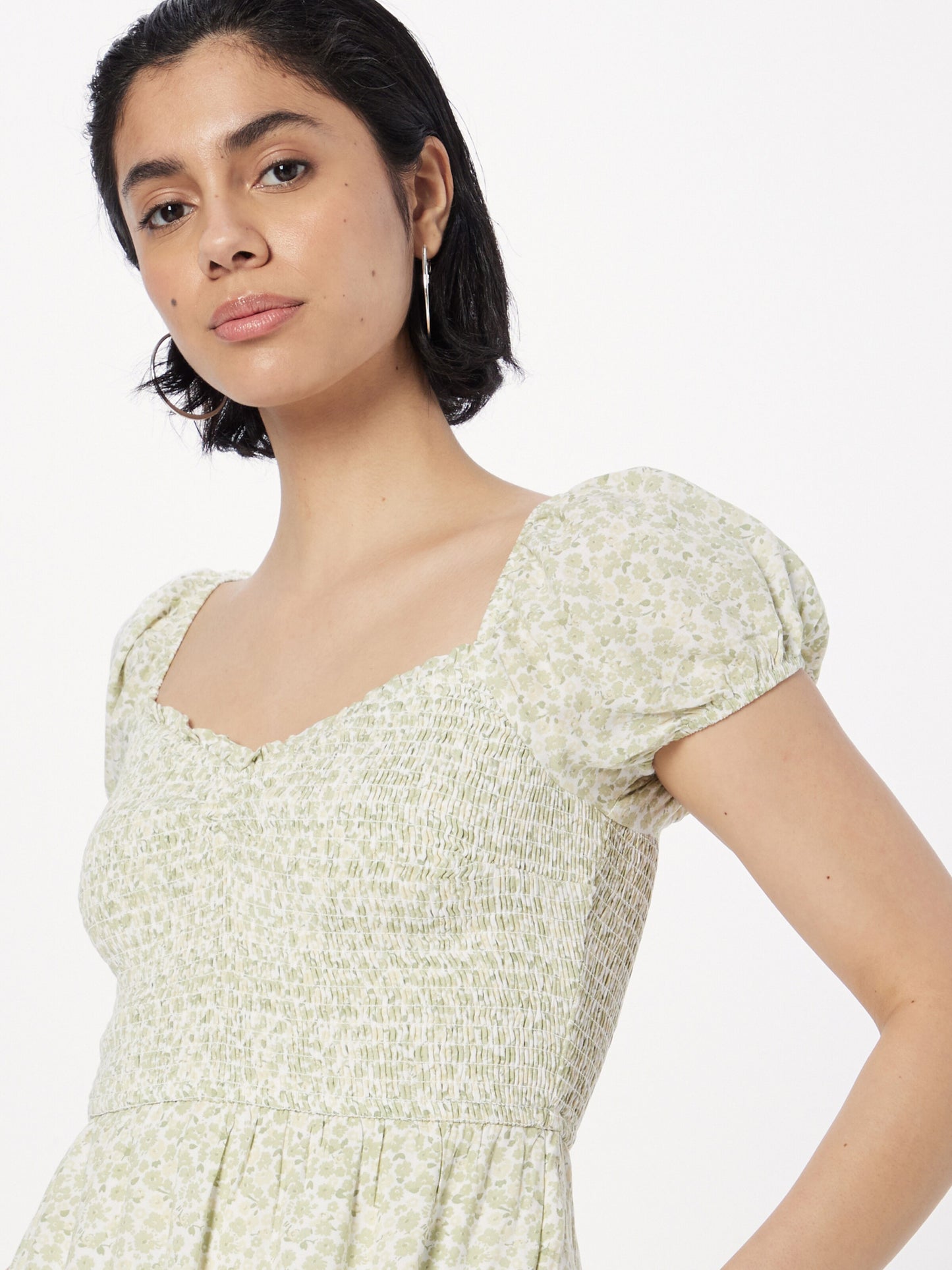 Hollister Zomerjurken Zomerjurk Dames Groen / Pastelgroen