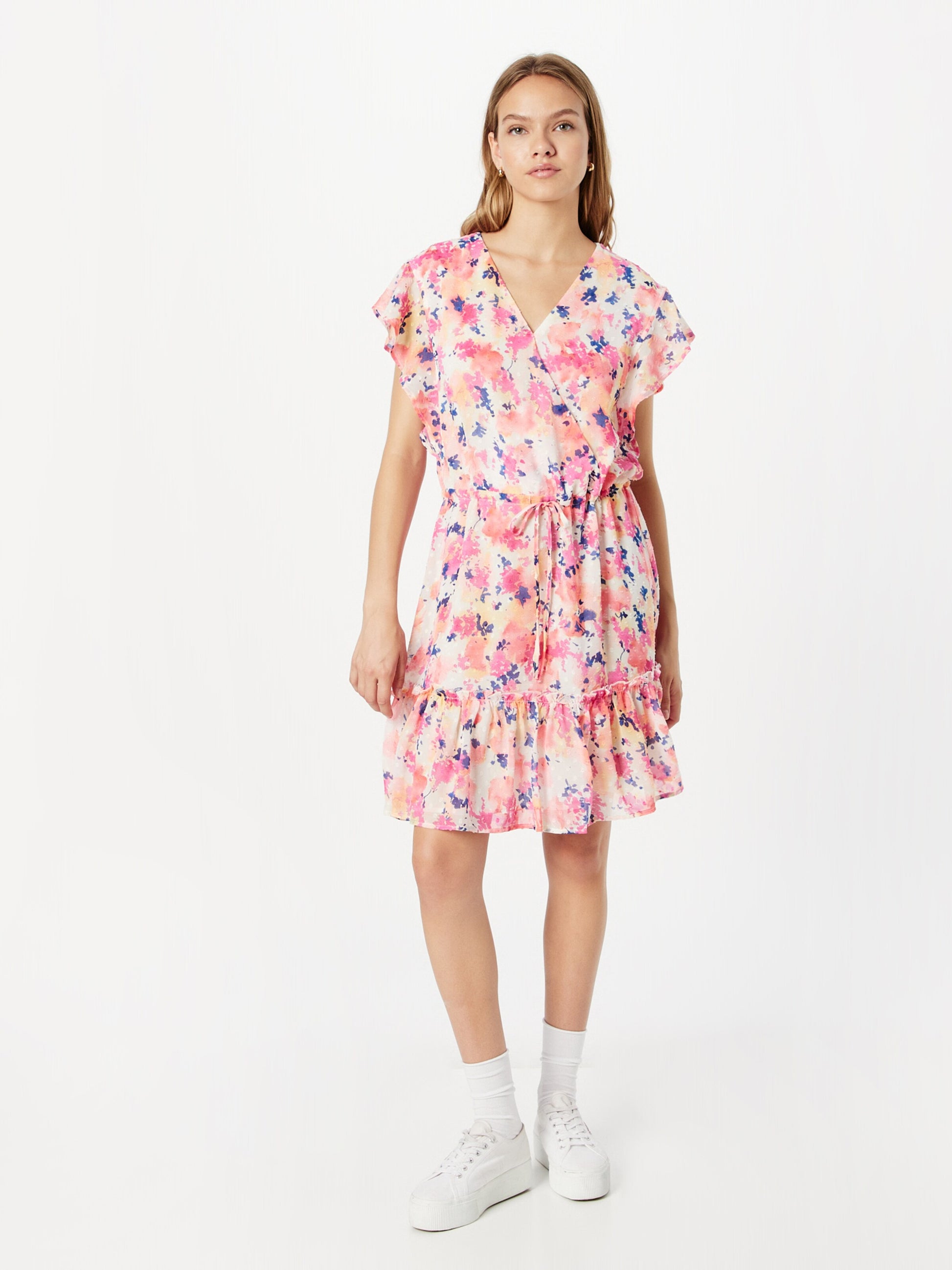 Moves Zomerjurken Zomerjurk Cathlyn Dames Pitaja Roze / Pastelroze